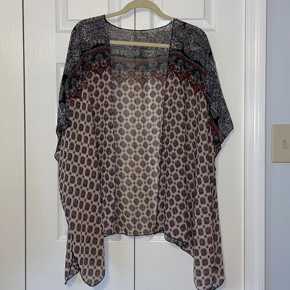 Paisley Print Kimono